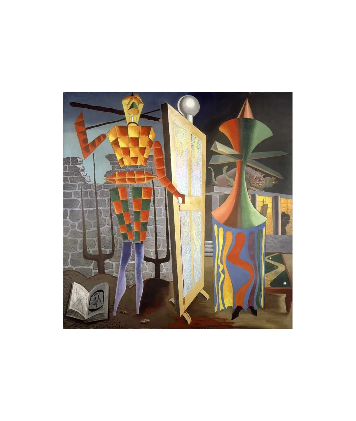 manray|Man Ray photo / TELIMAGE|Le Beau Temps||Painting