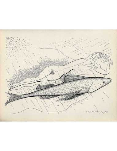 Les Mains Libres, p.72 : La femme et son poisson La femme et son po...