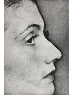 No title (woman profile)   female profile close-up Album Photograph...