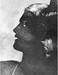 Jacqueline Goddard profile Face in negative profile Album Photograp...