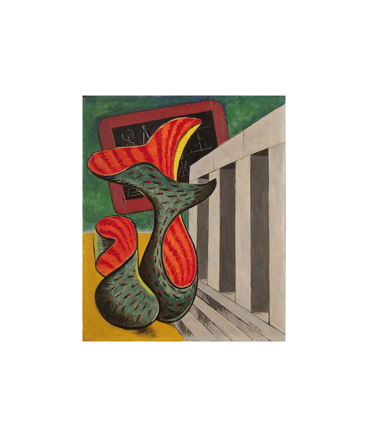 manray|Man Ray photo / TELIMAGE|Desert plant||Painting