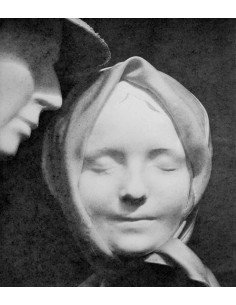 L'Inconnue de la Seine (Aurélien) visage en plâtre, masque de L'Inc...