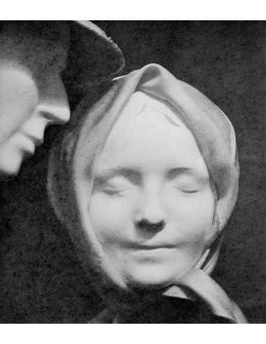 L'Inconnue de la Seine (Aurélien) visage en plâtre, masque de L'Inc...