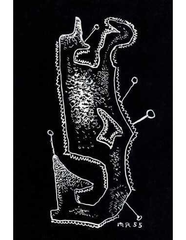 Glass Plate : Catherine Negative glass-plate : drypoint drawing on ...