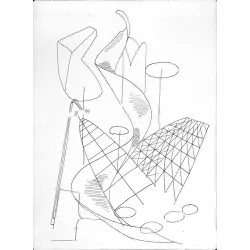 manray|Man Ray photo / TELIMAGE|Glass Plate||Glass plate drawing