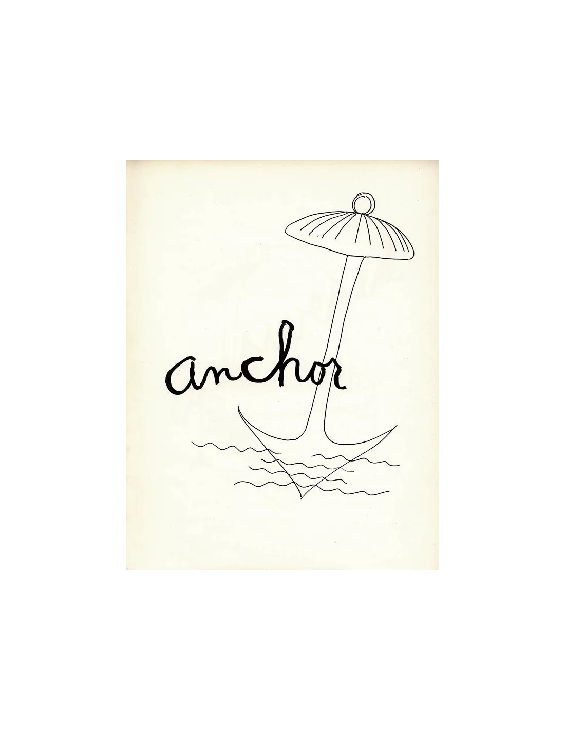 manray|Man Ray photo / TELIMAGE|Anchor||Drawing