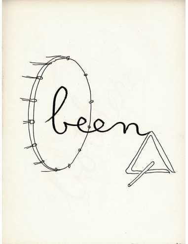 Been dessin pour illustrer la lettre B Alphabet for Adults - 1948 (...