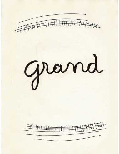 Grand dessin pour illustrer la lettre G Alphabet for Adults - 1948 ...