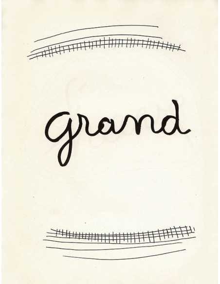 Grand dessin pour illustrer la lettre G Alphabet for Adults - 1948 ...