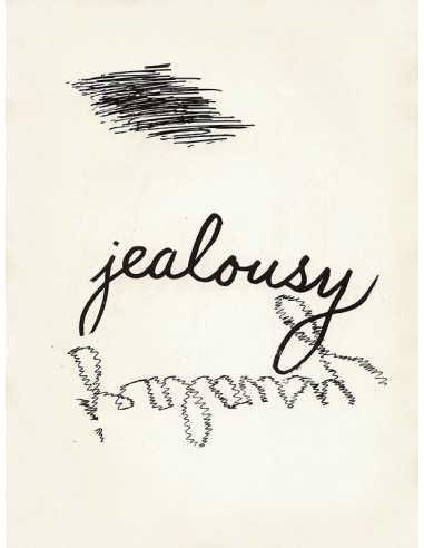 Jealousy dessin pour illustrer la lettre J Alphabet for Adults - 19...