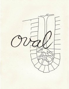 Oval dessin pour illustrer la lettre O Alphabet for Adults - 1948 (...