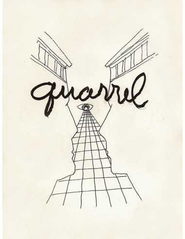 Quarrel dessin pour illustrer la lettre Q Alphabet for Adults - 194...