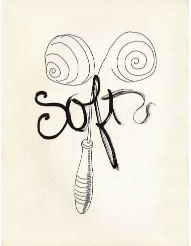 Soft dessin pour illustrer la lettre S Alphabet for Adults - 1948 (...