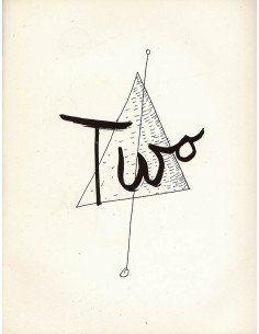 Two dessin pour illustrer la lettre T Alphabet for Adults - 1948 (C...