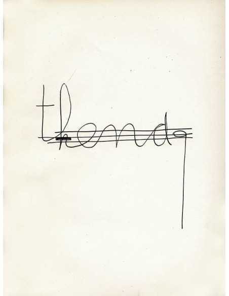 Th-end dessin pour illustrer la lettre T Alphabet for Adults - 1948...