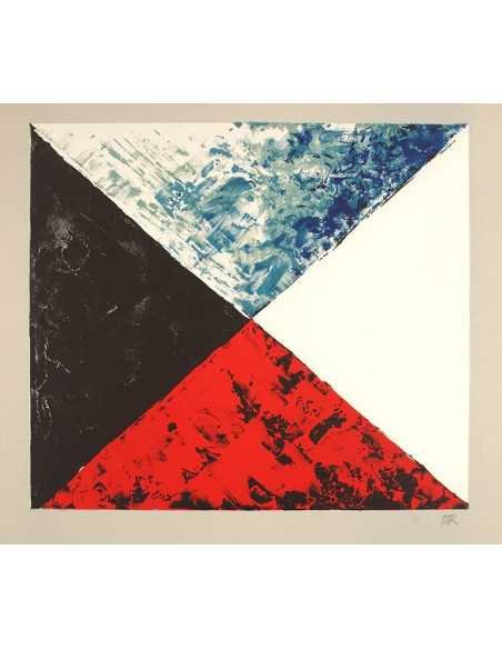 Marchand de couleurs lithographie en couleur, 99 ex. Edition Astrid...