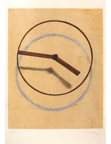 Les heures heureuses (Happy hours) color and collotype stencil, 81 ...