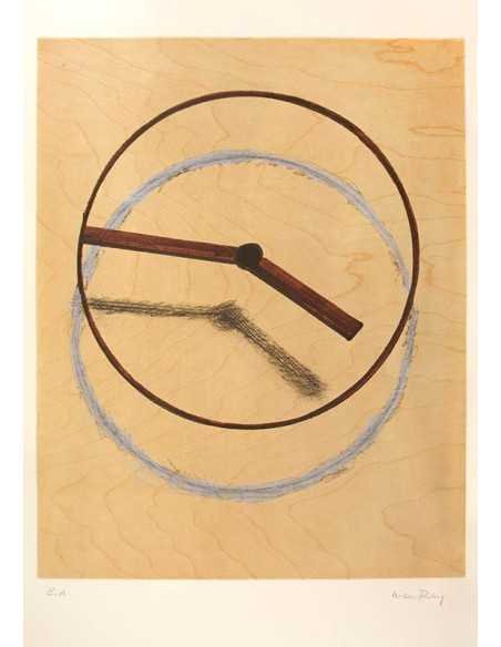 Les heures heureuses (Happy hours) color and collotype stencil, 81 ...