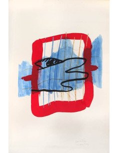 No title color and collotype stencil, 80 x 59,5 cm, in 120 copies.E...