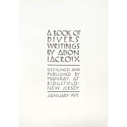 Book of divers writings by Adon Lacroix