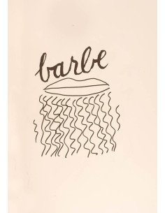 barbe "beard" (Alphabet pour Adultes) Drawing  to illustrate the le...