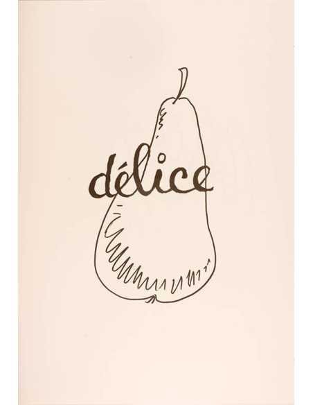 délice (Alphabet pour Adultes) Dessin pour illustrer la lettre D (c...