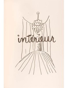 intérieur "inside" (Alphabet pour Adultes) Drawing  to illustrate t...