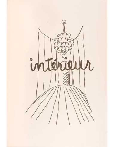 intérieur "inside" (Alphabet pour Adultes) Drawing  to illustrate t...