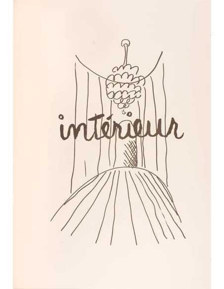 intérieur "inside" (Alphabet pour Adultes) Drawing  to illustrate t...