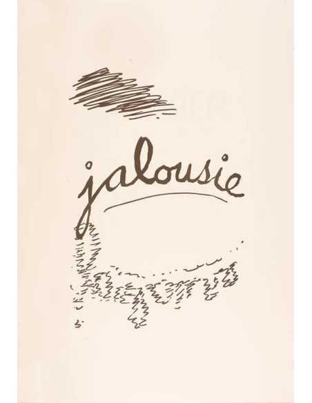 jalousie "jealousy" (Alphabet pour Adultes) Drawing  to illustrate ...