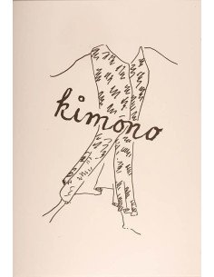 kimono (Alphabet pour Adultes) Drawing  to illustrate the letter K ...