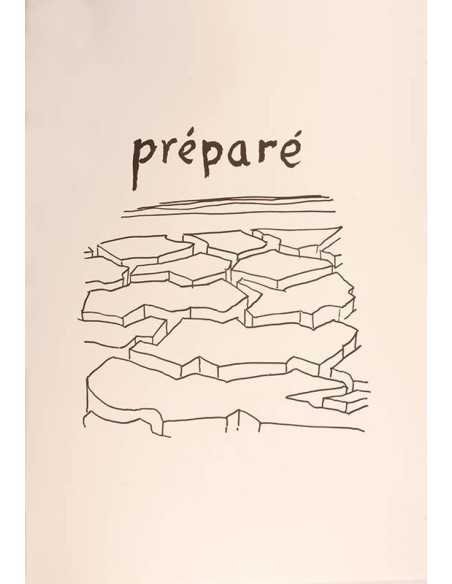 prepare (Alphabet pour Adultes) Drawing  to illustrate the letter P...