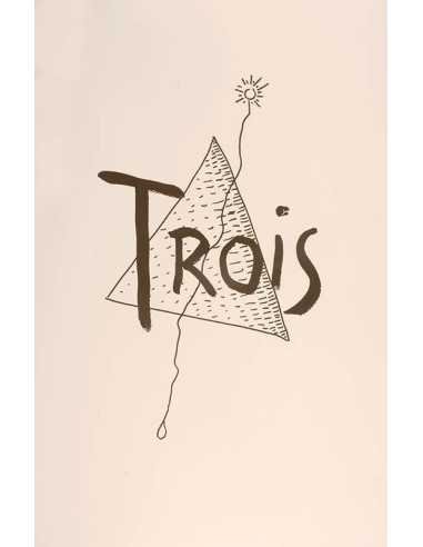 Trois (Alphabet pour Adultes) Dessin pour illustrer la lettre T (co...