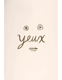 yeux "eyes" (Alphabet pour Adultes) Drawing  to illustrate the lett...