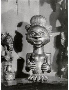Statue africaine statue de l'Afrique de l'Ouest, collection Kyersme...