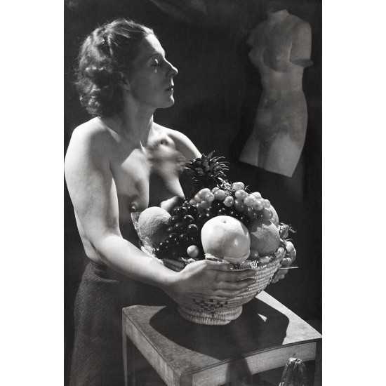 No title (nude with fruit...