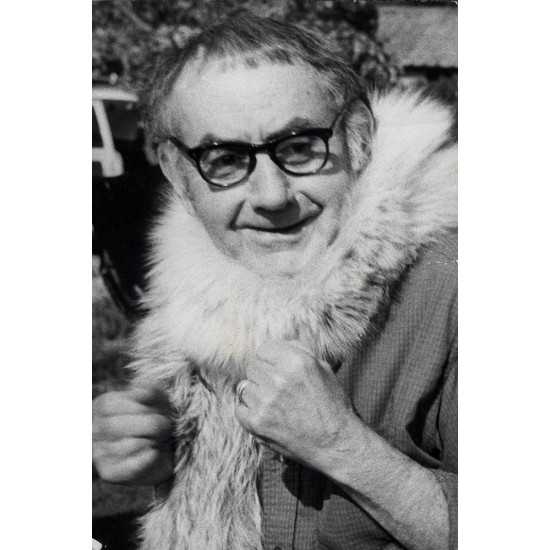 Man Ray (with fur boa)