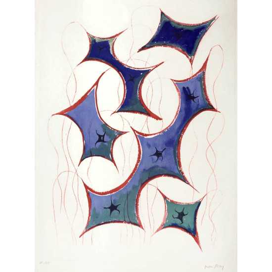 Trasfiguration d'un cactus / Transfiguration of a Cactus watercolor...