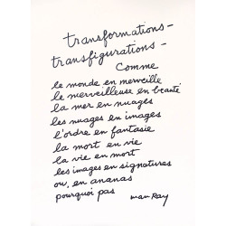 Man Ray photo / TELIMAGE|Transformations-Transfigurations|120,00 €|