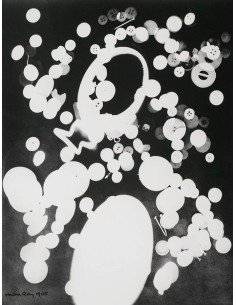 Man Ray Photo - Rayographie (fleurs) - 1925 - ref : 213/07