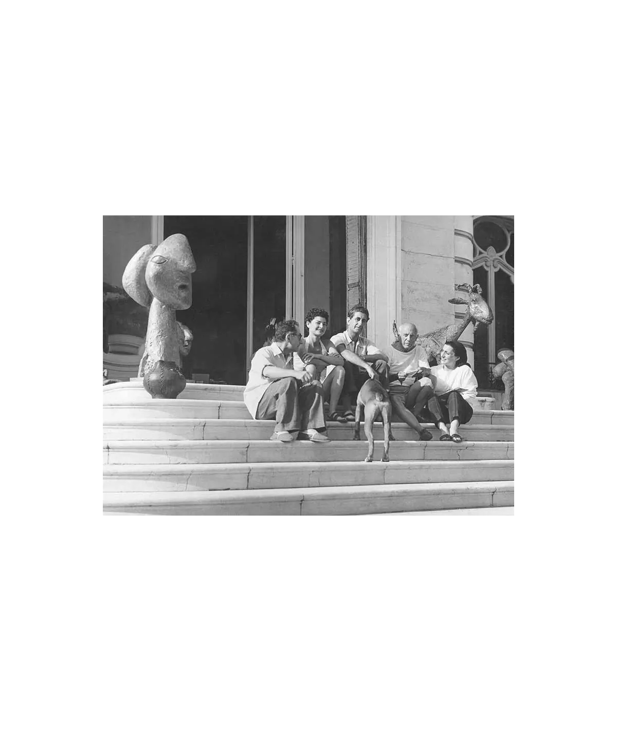 manray|Man Ray photo / TELIMAGE|Group at Picasso||Photographies