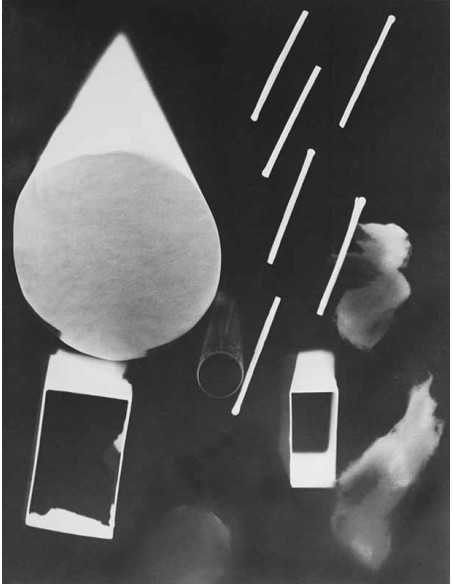 Rayography matches cotton cone geometrical objects drop light bulb ...