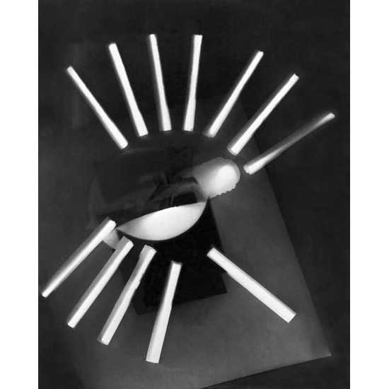 Rayographie cigarettes cigarettes disposées en cercle Rayographie c...