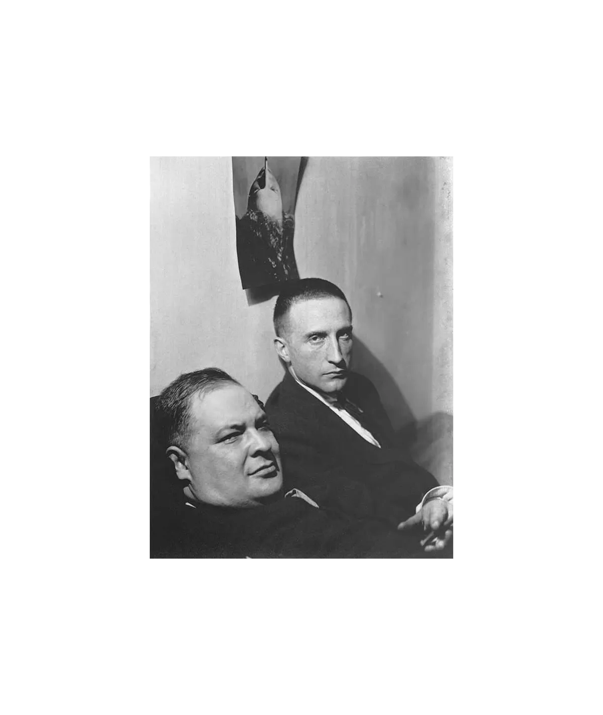 manray|Man Ray photo / TELIMAGE|Joseph Stella and Marcel Duchamp||Photographies