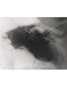 L'Inquiétude objet noir dans un flou L'Inquiétude