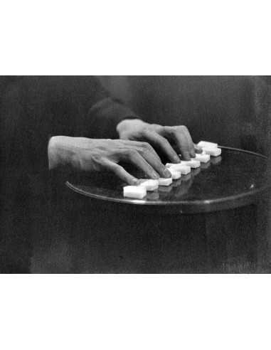 Artaud's hands Antonin Artaud's hands sugar piano table Artaud's hands