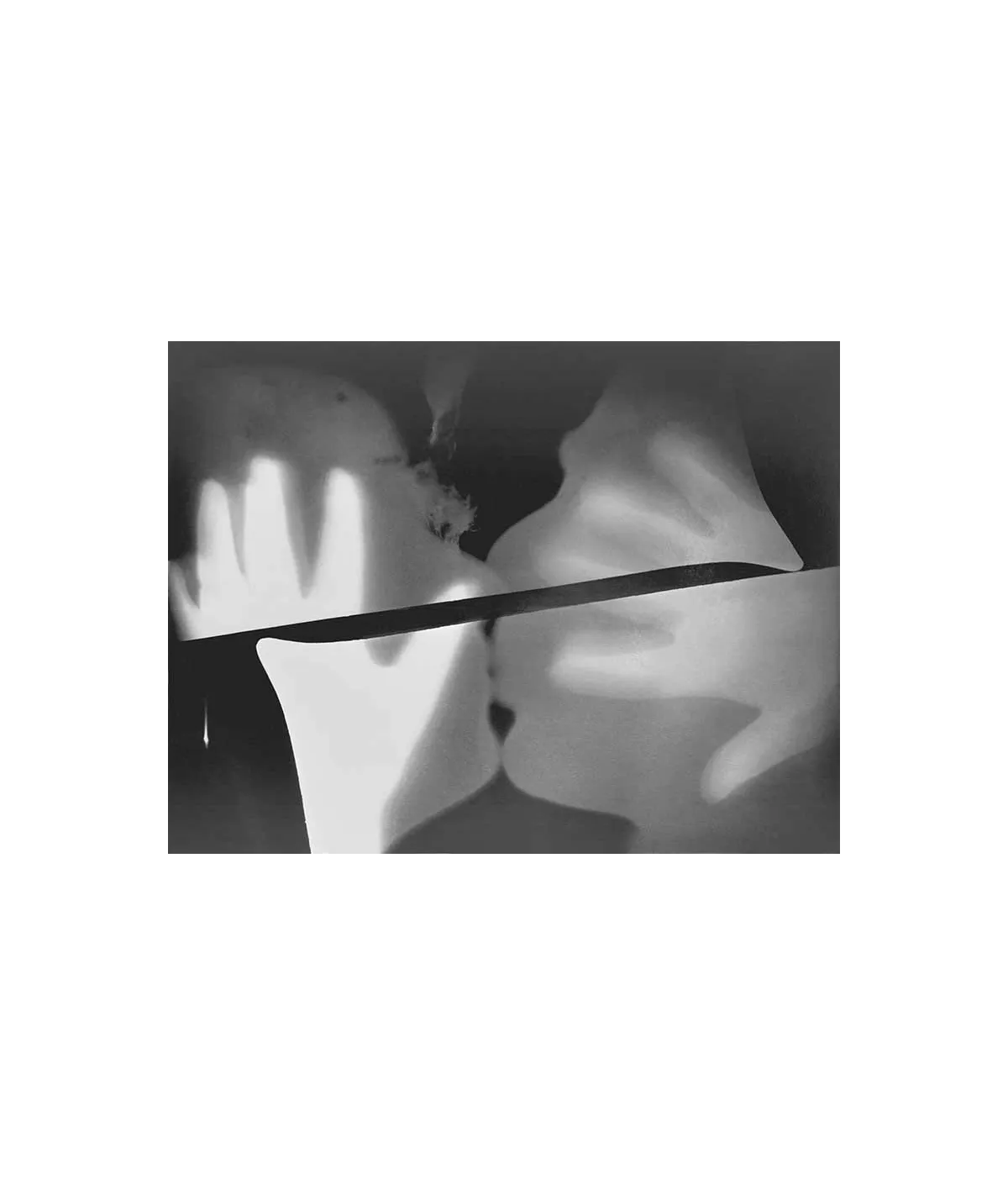 manray|Man Ray photo / TELIMAGE|Rayography (The Kiss)||Rayographs