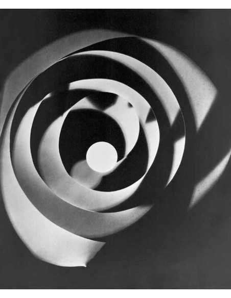 Spirale Rayographie, labyrinthe en spirale Spirale