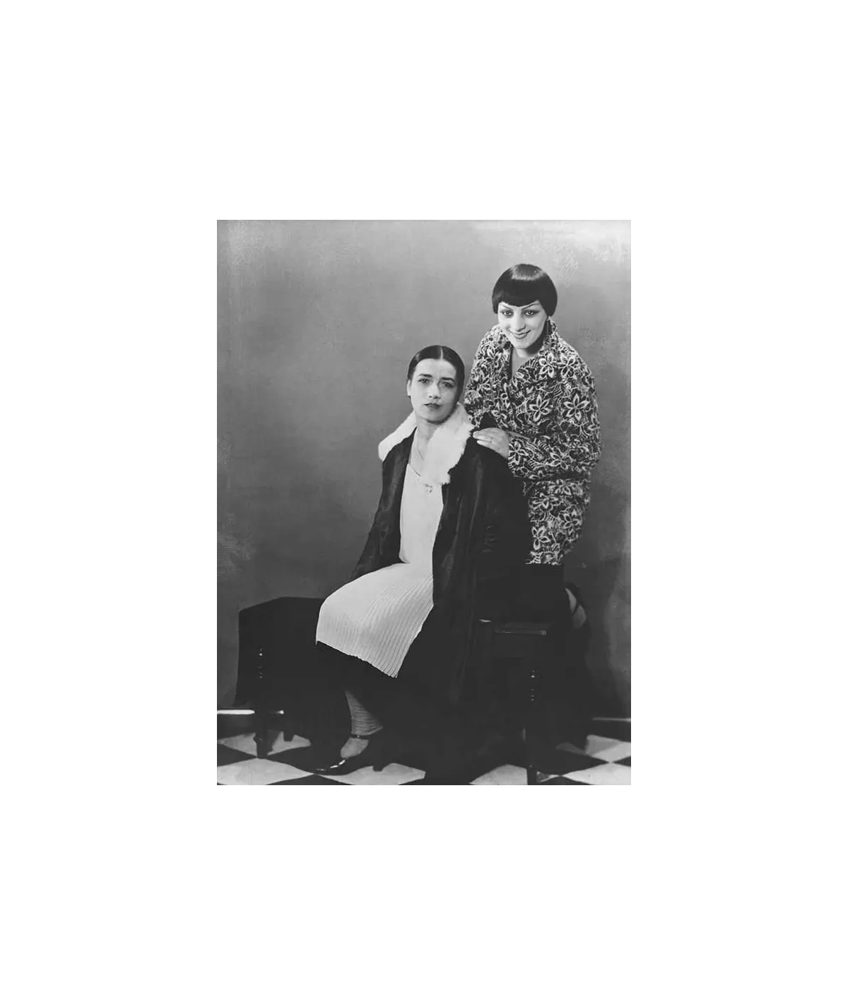 manray|Man Ray photo / TELIMAGE|Kiki de Montparnasse and Thérèse Treize||Women