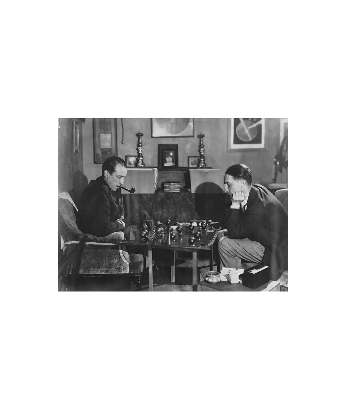 manray|Man Ray photo / TELIMAGE|Raoul de Roussy et Marcel Duchamp||Photographies